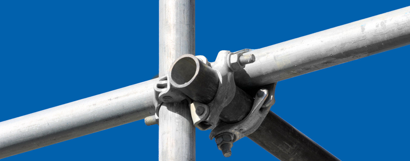 Scaffolding poles in Pembrokeshire
