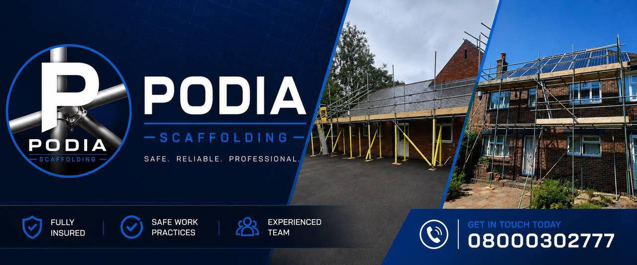 PODIA scaffolding hire motif